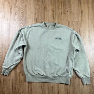 Luftgekühlt Porsche Crewneck Sweatshirt Mens Medium Oil Stain Artwork Design